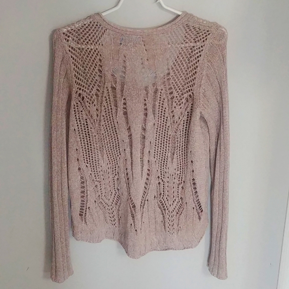 Vera Wang Crocheted Sweater - Picture 2 of 5